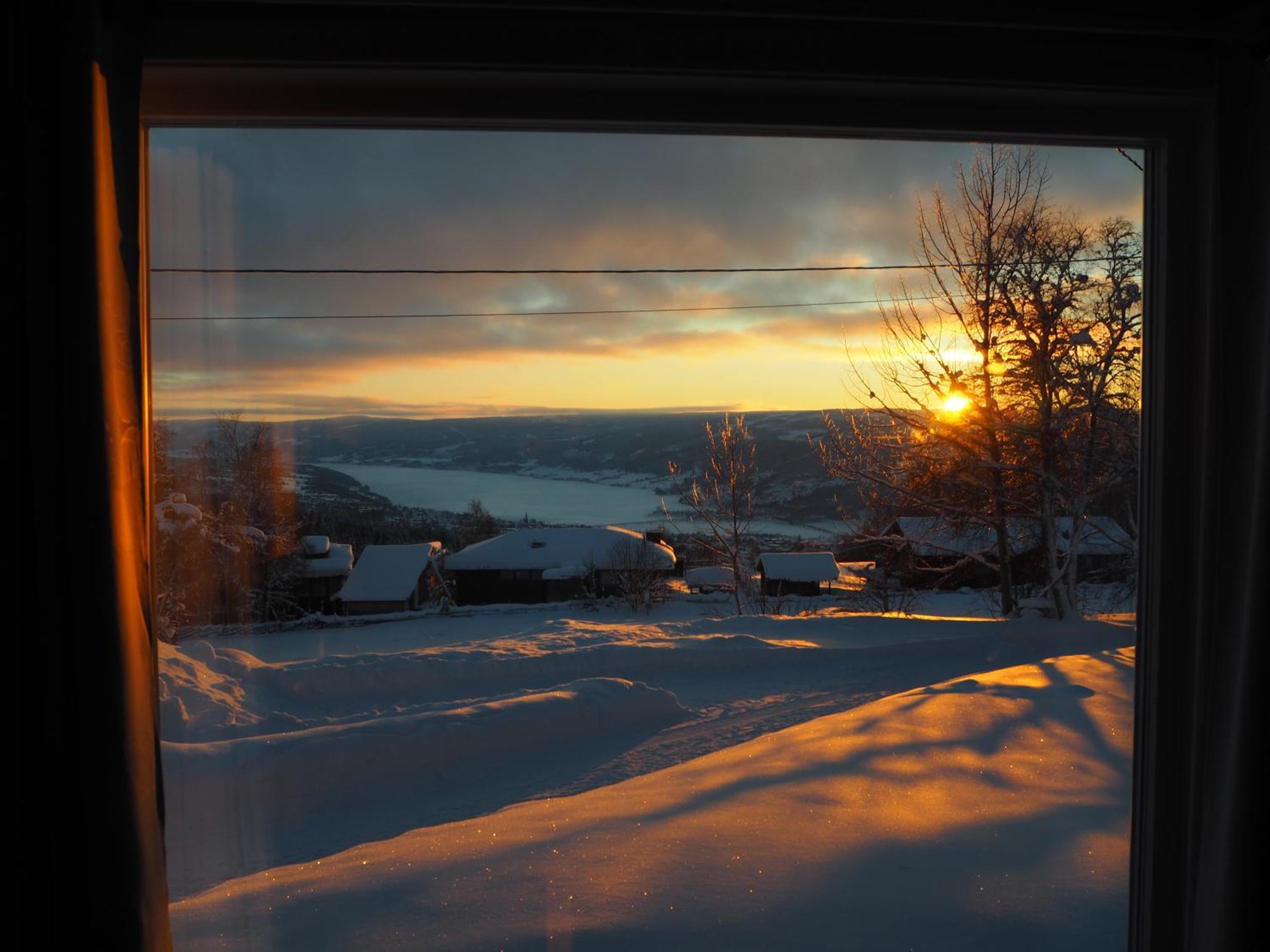 Cabin With Great View Close To Town And Ski Area ليلّيهامّير المظهر الخارجي الصورة